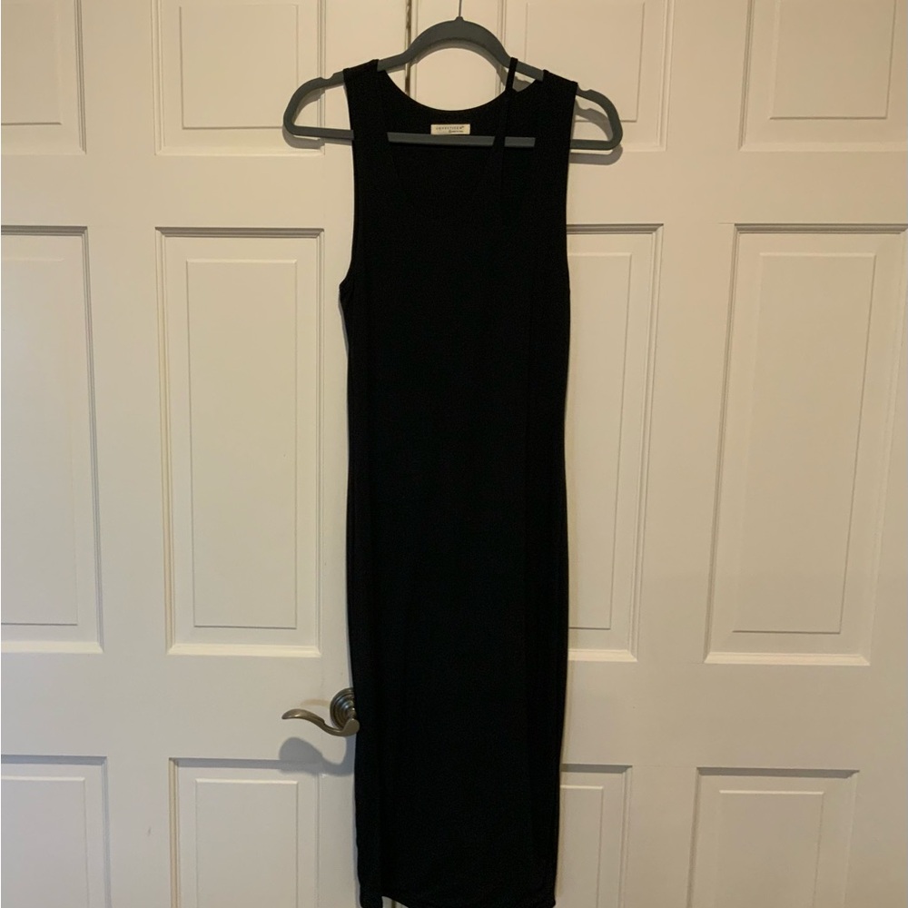 Lovestitch Asymmetric Neck Cutout Sheath Dress